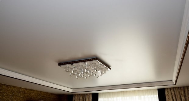 Сатиновые натяжные потолки 