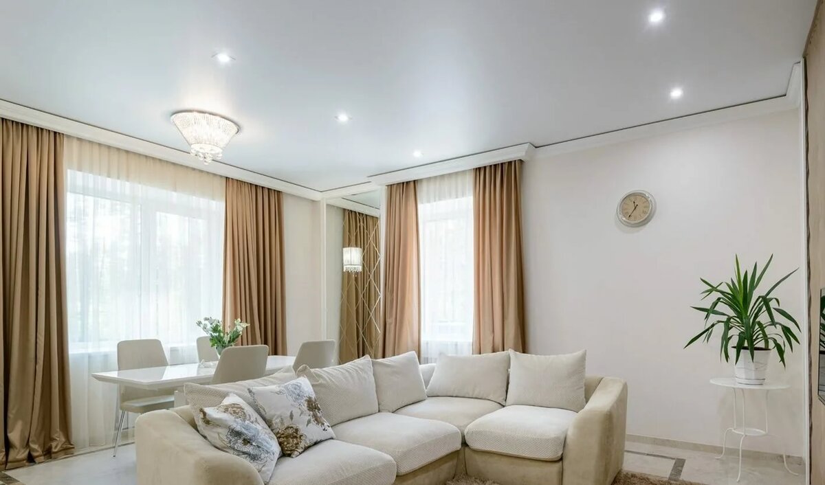 Сатиновые потолки